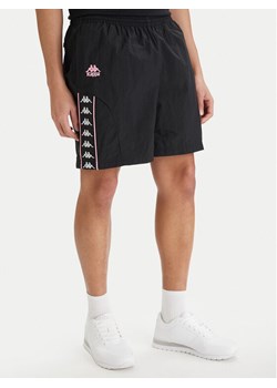 Kappa Szorty sportowe 322B8GW Czarny Comfort Fit ze sklepu MODIVO w kategorii Spodenki męskie - zdjęcie 188935358