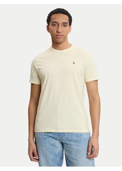 Calvin Klein Jeans T-Shirt Classic Monogram LV04RD254G Écru Regular Fit ze sklepu MODIVO w kategorii T-shirty męskie - zdjęcie 188935385
