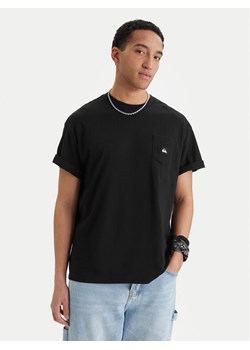 Quiksilver T-Shirt Salt Water EQYZT08205 Czarny Comfort Fit ze sklepu MODIVO w kategorii T-shirty męskie - zdjęcie 188935389
