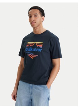 Quiksilver T-Shirt EV Horizon Fade EQYZT08289 Granatowy Regular Fit ze sklepu MODIVO w kategorii T-shirty męskie - zdjęcie 188935425