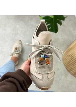 Beżowe półbuty damskie T.Sokolski 963 ze sklepu suzana.pl w kategorii Półbuty damskie - zdjęcie 188936707