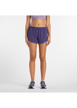 Spodenki damskie New Balance WB61J868BOY – fioletowe ze sklepu New Balance Poland w kategorii Szorty - zdjęcie 188936759