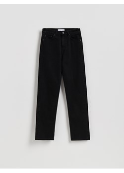Reserved - Jeansy straight - czarny ze sklepu Reserved w kategorii Jeansy damskie - zdjęcie 188937055
