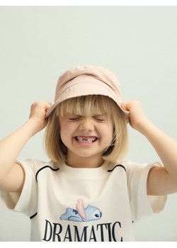 Reserved - T-shirt Lilo i Stitch - złamana biel ze sklepu Reserved w kategorii Bluzki dziewczęce - zdjęcie 188939319