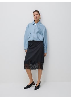 Reserved - Spódnica z koronką - czarny ze sklepu Reserved w kategorii Spódnice - zdjęcie 188939665