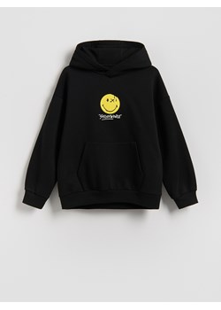 Reserved - Bluza SmileyWorld® - czarny ze sklepu Reserved w kategorii Bluzy chłopięce - zdjęcie 188939889