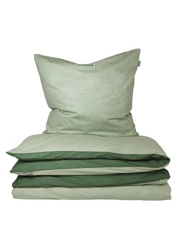Schiesser Komplet pościeli flanelowej "Doubleface" w kolorze zielonym ze sklepu Limango Polska w kategorii Pościele - zdjęcie 188941565