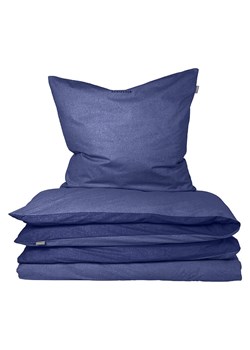 Schiesser Komplet pościeli flanelowej "Doubleface" w kolorze niebieskim ze sklepu Limango Polska w kategorii Pościele - zdjęcie 188941569