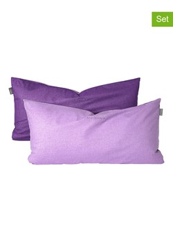 Schiesser Poszewki renforcé (2 szt.) w kolorze fioletowym na poduszkę ze sklepu Limango Polska w kategorii Poduszki dekoracyjne - zdjęcie 188941658