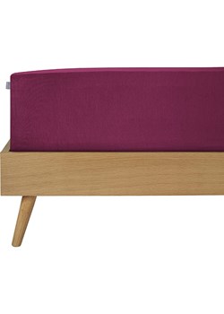 Schiesser Prześcieradło "Elli" w kolorze jagodowym na gumce ze sklepu Limango Polska w kategorii Prześcieradła - zdjęcie 188941778