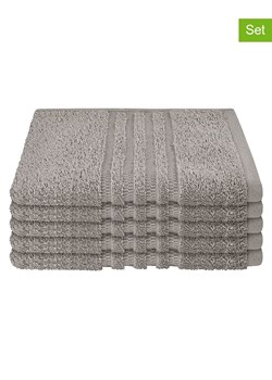 Schiesser Ręczniki (5 szt.) ''Milano'' w kolorze szarym dla gości ze sklepu Limango Polska w kategorii Ręczniki - zdjęcie 188942198