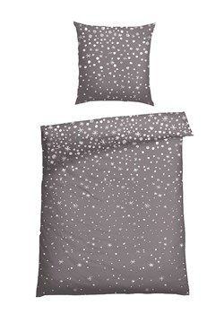 Schiesser Komplet pościeli flanelowej "Runa" w kolorze szarym ze sklepu Limango Polska w kategorii Pościele - zdjęcie 188942426