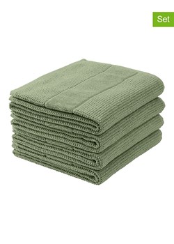 Schiesser Ręczniki (4 szt.) "Turin" w kolorze zielonym do rąk ze sklepu Limango Polska w kategorii Ręczniki - zdjęcie 188942497