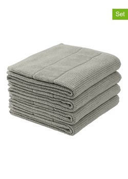 Schiesser Ręczniki (4 szt.) "Turin" w kolorze szarym do rąk ze sklepu Limango Polska w kategorii Ręczniki - zdjęcie 188942509