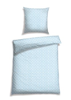 Schiesser Komplet pościeli renforcé "Motifs" w kolorze błękitnym ze sklepu Limango Polska w kategorii Pościele - zdjęcie 188942657