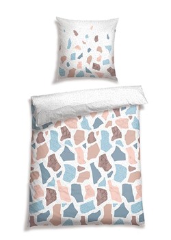 Schiesser Komplet pościeli renforcé "Tygo" w kolorze białym ze wzorem ze sklepu Limango Polska w kategorii Pościele - zdjęcie 188942665