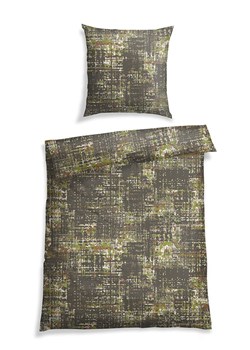Schiesser Komplet pościeli satynowej "Bator" w kolorze zielonym ze sklepu Limango Polska w kategorii Pościele - zdjęcie 188942668