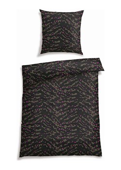 Schiesser Komplet pościeli satynowej w kolorze czarnym ze sklepu Limango Polska w kategorii Pościele - zdjęcie 188942765