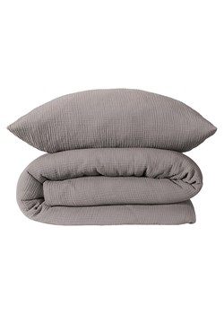 Schiesser Komplet pościeli muślinowej "Molly" w kolorze szarym ze sklepu Limango Polska w kategorii Pościele - zdjęcie 188942795