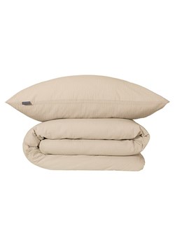 Schiesser Komplet pościeli "Laura" w kolorze szarobrązowym z kory ze sklepu Limango Polska w kategorii Pościele - zdjęcie 188942836