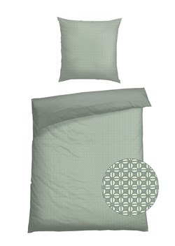 Schiesser Komplet pościeli flanelowej "Lucy" w kolorze morskim ze sklepu Limango Polska w kategorii Pościele - zdjęcie 188942845