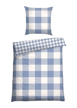 Schiesser Komplet pościeli renforcé "Melvin" w kolorze błękitno-białym ze sklepu Limango Polska w kategorii Pościele - zdjęcie 188942919