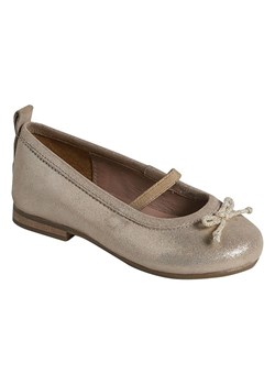 vertbaudet Skórzane baleriny w kolorze złoto-beżowym ze sklepu Limango Polska w kategorii Balerinki dziecięce - zdjęcie 188944126