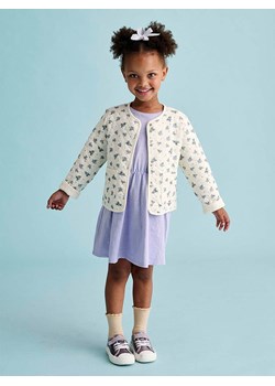 vertbaudet 2-częściowy zestaw w kolorze fioletowo-kremowym ze sklepu Limango Polska w kategorii Sukienki dziewczęce - zdjęcie 188944537