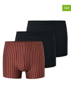 Schiesser Bokserki (3 pary) w kolorze czerwono-czarnym ze sklepu Limango Polska w kategorii Majtki męskie - zdjęcie 188945167