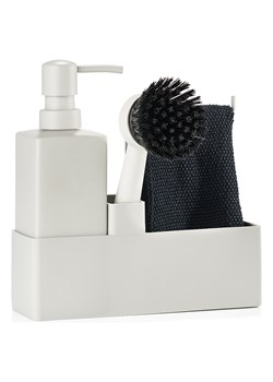 Zone Denmark Organizer w kolorze szarym do mycia naczyń - 19 x 20,5 x 6 cm ze sklepu Limango Polska w kategorii Akcesoria kuchenne - zdjęcie 188945979