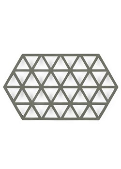 Zone Denmark Podkładka "Triangles" w kolorze szarym - 24 x 0,9 x 14 cm ze sklepu Limango Polska w kategorii Akcesoria kuchenne - zdjęcie 188945999