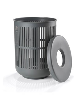 Zone Denmark Kosz "Ume" w kolorze szarym na pranie - wys. 55 x Ø 41 cm ze sklepu Limango Polska w kategorii Akcesoria łazienkowe - zdjęcie 188946016