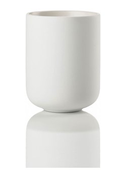 Zone Denmark Kubek łazienkowy "Sensu White" w kolorze białym - wys. 9 x Ø 6,5 cm ze sklepu Limango Polska w kategorii Dozowniki do mydła - zdjęcie 188946189
