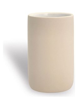 SÖDAHL Kubek łazienkowy "Mono Beige" w kolorze beżowym - wys. 11 x Ø 6,5 cm ze sklepu Limango Polska w kategorii Dozowniki do mydła - zdjęcie 188946327