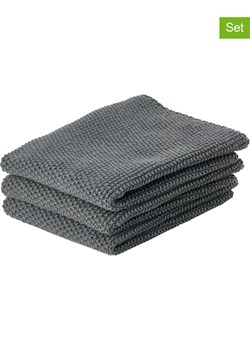 Zone Denmark Ściereczki (3 szt.) w kolorze antracytowym do naczyń - 27 x 27 cm ze sklepu Limango Polska w kategorii Ścierki kuchenne - zdjęcie 188946426