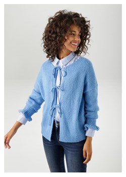 Aniston Kardigan w kolorze błękitnym ze sklepu Limango Polska w kategorii Swetry damskie - zdjęcie 188946609