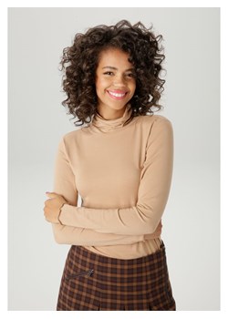 Aniston Koszulka w kolorze beżowym ze sklepu Limango Polska w kategorii Bluzki damskie - zdjęcie 188946736