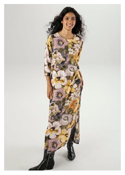 Aniston Sukienka w kolorze jasnoróżowo-żółtym ze sklepu Limango Polska w kategorii Sukienki - zdjęcie 188946749