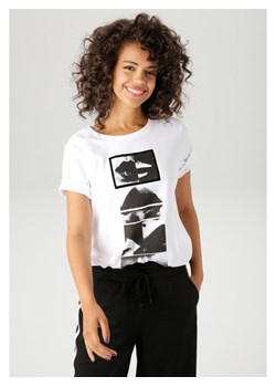 Aniston Koszulka w kolorze białym ze sklepu Limango Polska w kategorii Bluzki damskie - zdjęcie 188946928