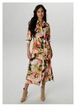 Aniston Sukienka w kolorze zielono-jasnoróżowym ze sklepu Limango Polska w kategorii Sukienki - zdjęcie 188947029