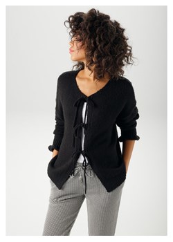 Aniston Kardigan w kolorze czarnym ze sklepu Limango Polska w kategorii Swetry damskie - zdjęcie 188947095