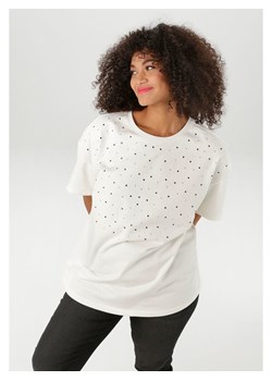 Aniston Koszulka w kolorze białym ze sklepu Limango Polska w kategorii Bluzki damskie - zdjęcie 188947157
