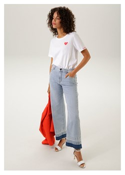 Aniston Dżinsy - Comfort fit - w kolorze błękitnym ze sklepu Limango Polska w kategorii Jeansy damskie - zdjęcie 188947167