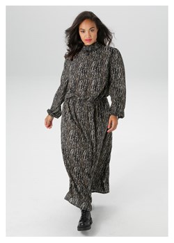 Aniston Sukienka w kolorze czarno-brązowym ze sklepu Limango Polska w kategorii Sukienki - zdjęcie 188947209