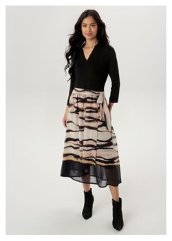 Aniston Sukienka w kolorze jasnobrązowo-beżowo-czarnym ze sklepu Limango Polska w kategorii Sukienki - zdjęcie 188947388