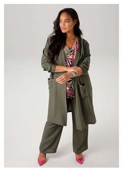 Aniston Kardigan w kolorze khaki ze sklepu Limango Polska w kategorii Swetry damskie - zdjęcie 188947408