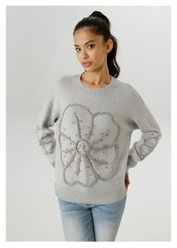 Aniston Sweter w kolorze jasnoszarym ze sklepu Limango Polska w kategorii Swetry damskie - zdjęcie 188947488