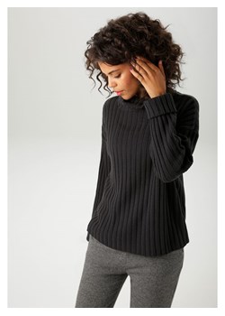 Aniston Golf w kolorze czarnym ze sklepu Limango Polska w kategorii Swetry damskie - zdjęcie 188947497
