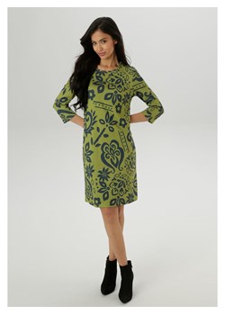 Aniston Sukienka w kolorze zielonym ze sklepu Limango Polska w kategorii Sukienki - zdjęcie 188947536