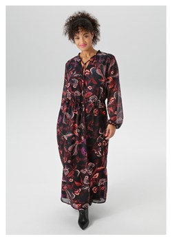 Aniston Sukienka w kolorze czarno-różowym ze sklepu Limango Polska w kategorii Sukienki - zdjęcie 188947706